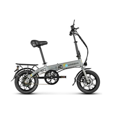 SAMEBIKE Električni bicikl YINYU14 mini, 350W, 7.8Ah, 14", sivi